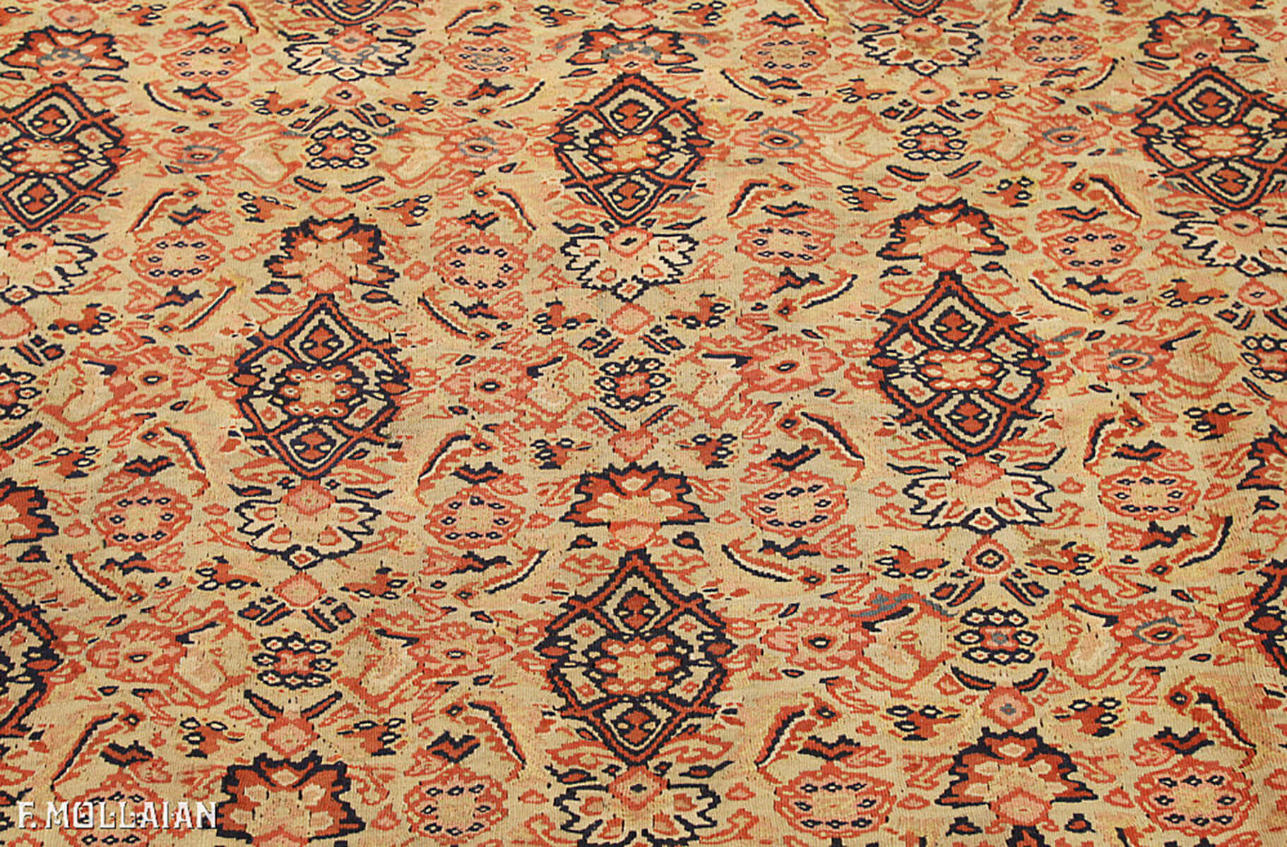 Antique Persian Senneh Kilim n°:25521981